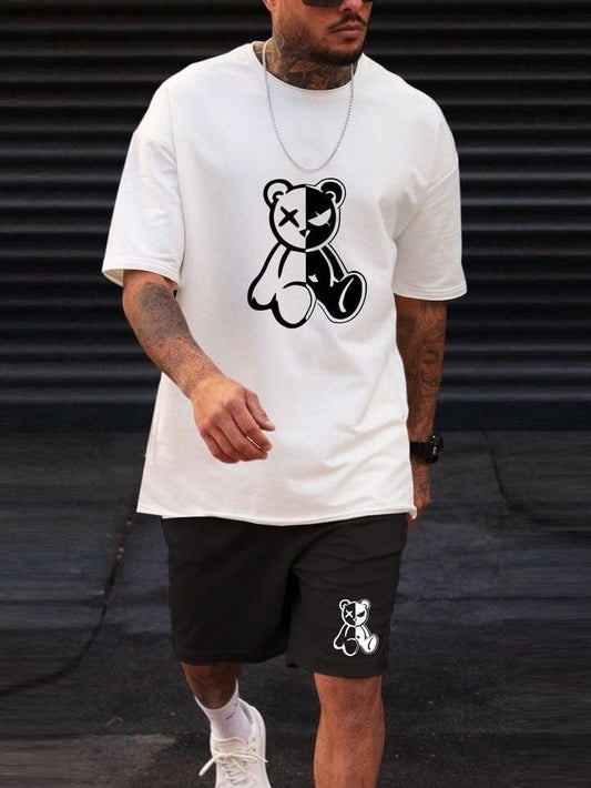 Camiseta Streetwear Bad Bear para Hombre - Algodón Licrado Premium