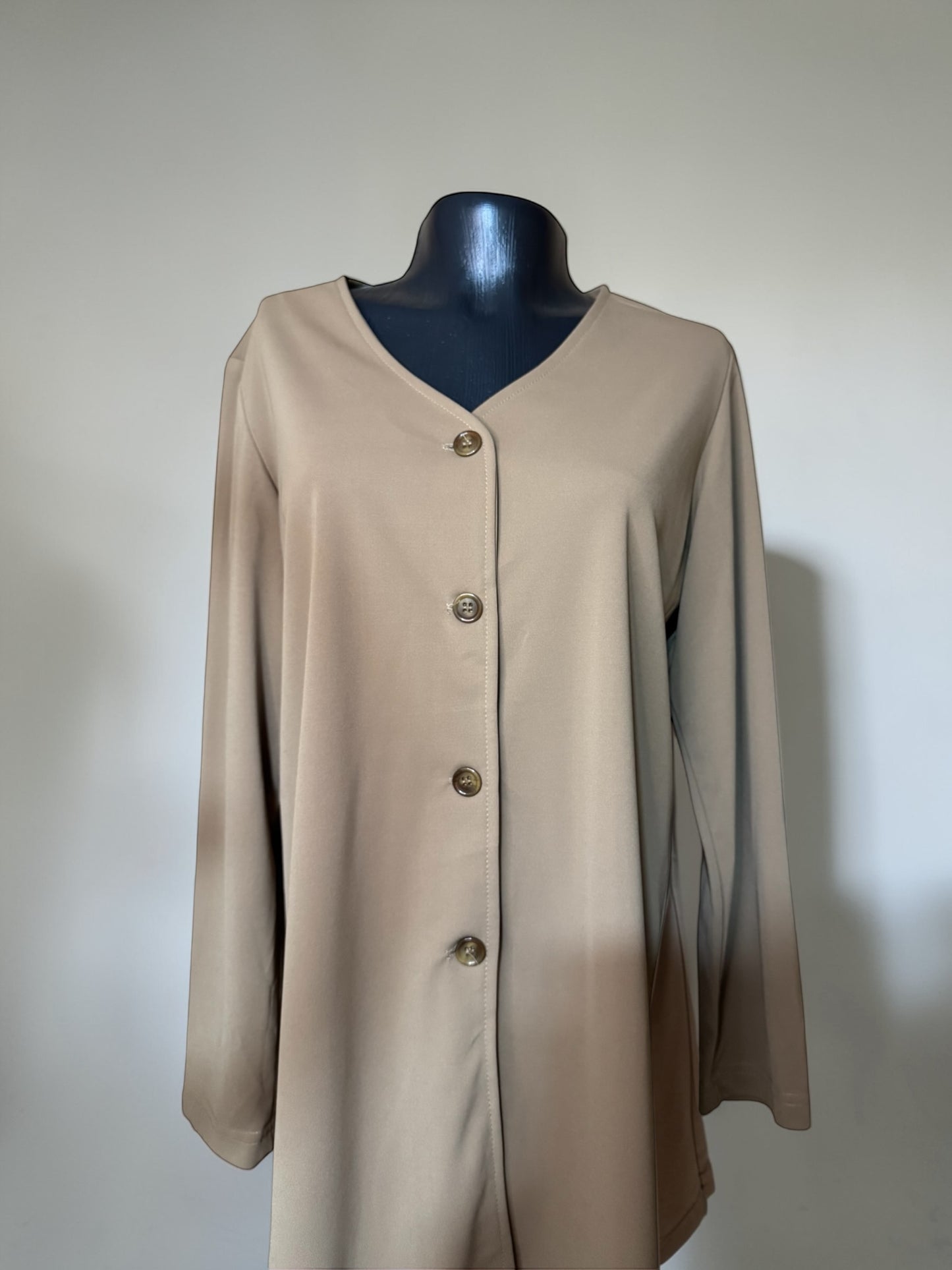 Blusa Beige elegante - Blame Von Funsterberg