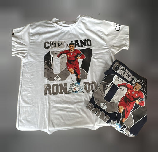 Camiseta Estampada con jugadores del Mundial